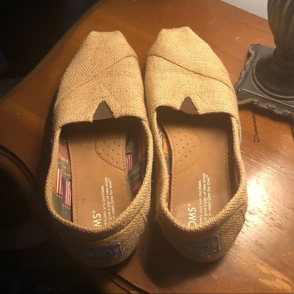 Toms Burlap Shoes